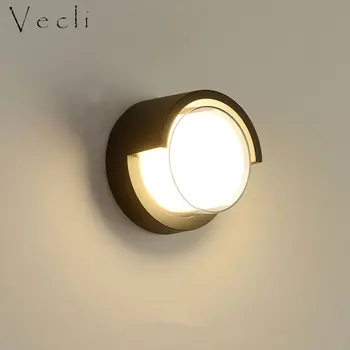 

Modern outdoor balcony outdoor wall lamp LED simple waterproof lampara led light pared balcony corridor garden villa bra sconce