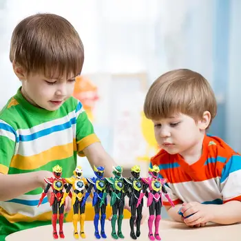 

Kids Child Transformer Toy Set Cartoon Deformed Lion Dragon Phoenix Kylin Figure Skillful Design and Exquisite Appearance