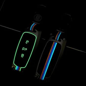 Metal Car Smart Key Case Cover Shell Fob For Geely Boyue Atlas NL3 Emgrand X7 EX7 EC7 GT GC9 Borui Coolray Protector Accessories - Metal Car Smart Key Case Cover Shell Fob For Geely Boyue Atlas NL3 Emgrand X7