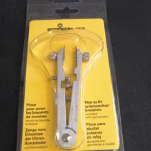 BERGEON 6825 плоскогубцы, чтобы соответствовать наручные часы, браслеты, снабженные spring-bars.Fine качества из литого алюминиевого сплава инструмент часы