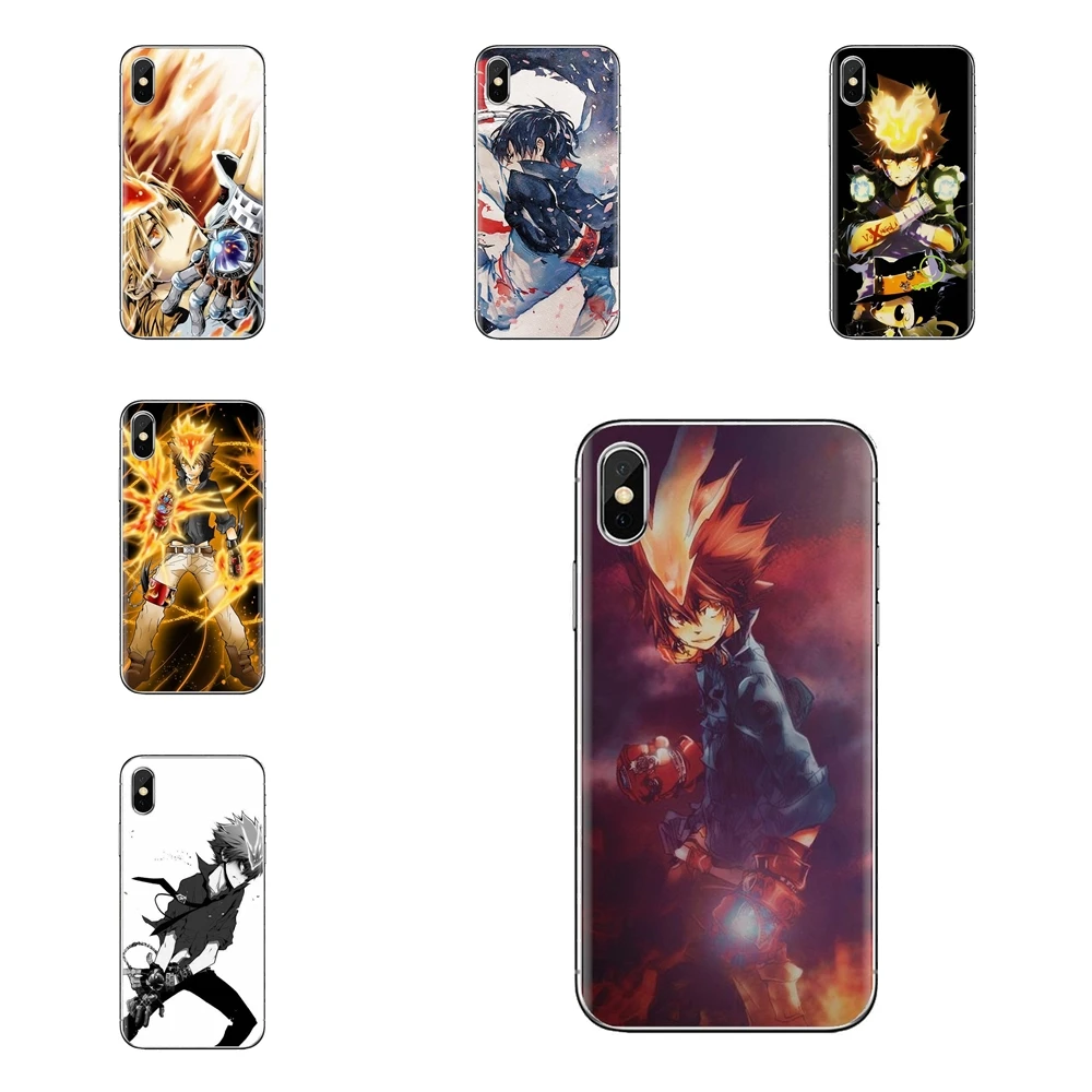 TPU Skin Case For iPhone XS Max XR X 4 4S 5 5S 5C SE 6 6S 7 8 Plus Samsung Galaxy J1 J3 J5 J7 A3 A5 Katekyo hitman reborn Sawade |