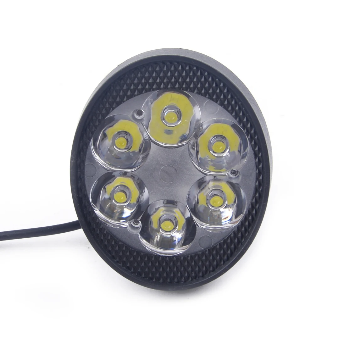 DWCX 2 шт 10 V-80 V мотоцикл 6 светодиодный передние фары Противотуманные фары 30W 6000-7500K 800LM водонепроницаемый