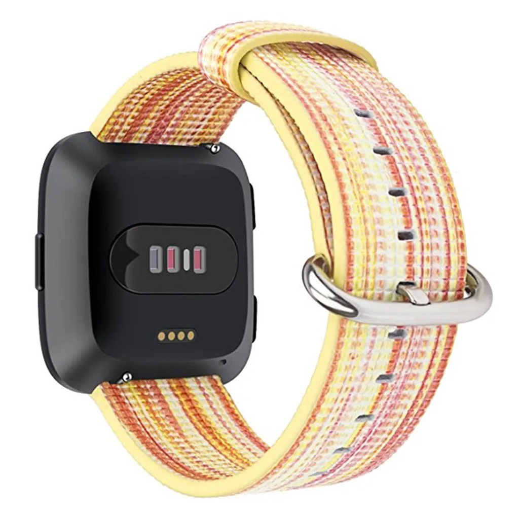 ЛЕГКИЙ КОЖАНЫЙ РЕГУЛИРУЕМЫЙ сменный ремешок для Fitbit Vers 2 Watch Quick Release силиконовый браслет Easyfit