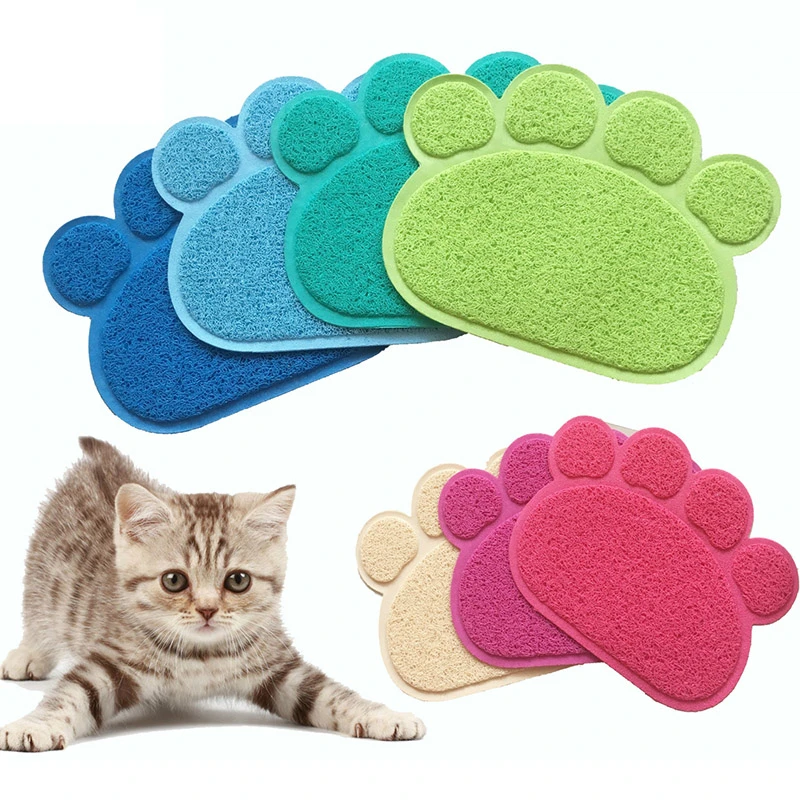 

Pet Puppy Dog Cat Litter Mat Claws Pet Small Footprint Foot Sleeping Pad Placemat Cleaning Carpet Cat Litter Mat Cat Trapper Mat