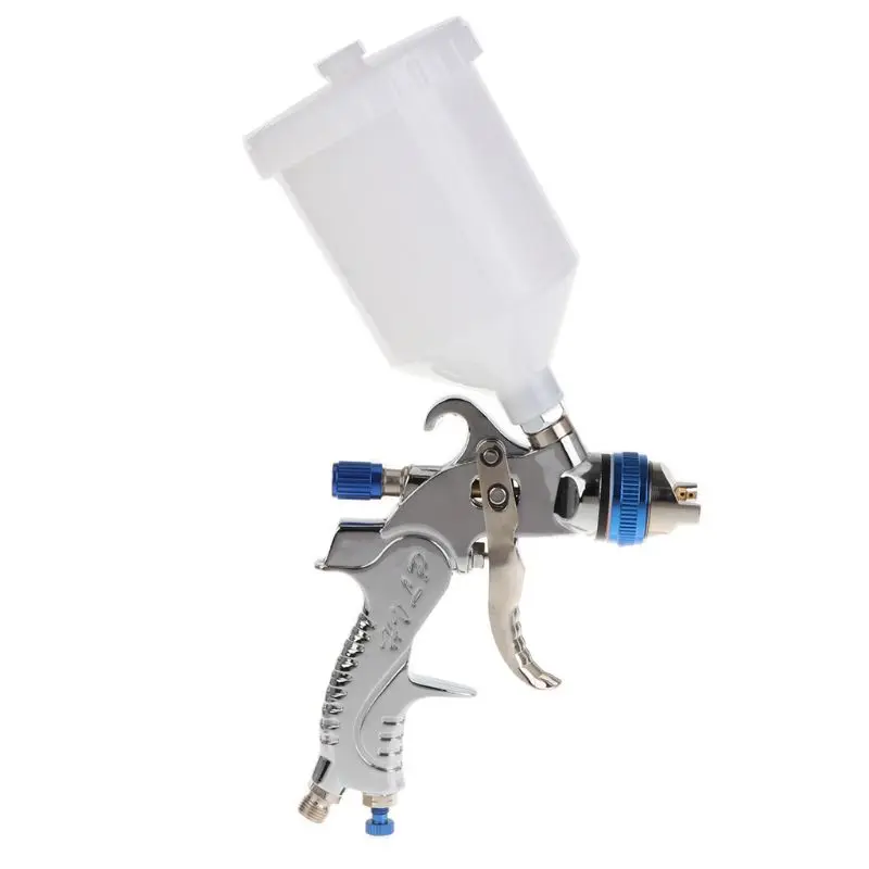 HVLP TE2008 набор распылителей Краски пистолет распылитель гравитационный подача 600 мл кружка 3 насадки с 1,4 мм 1,7 мм 2 мм Автомобильная мебель краски ing инструменты