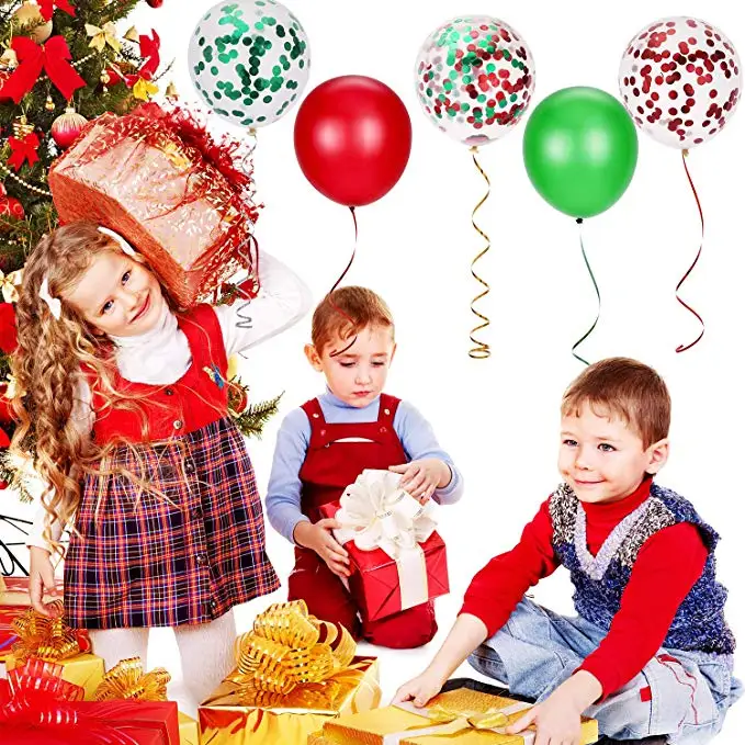 Веселые Рождественские шары, набор для украшения, рождественские фольгированные шары, принадлежности для рождественского декора, рождественские Санта-Клауса, вечерние потолочные подвески
