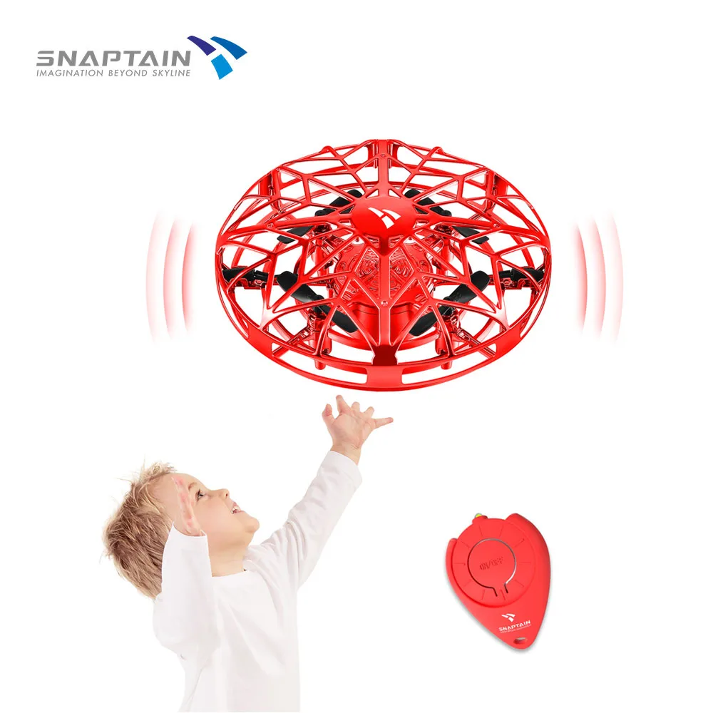 

SNAPTAIN SP330 Hand Operated Drone 3D Flips Circle Flight Throw to Go RC Helicopter Quadrocopter Mini Drone Toys For Kids