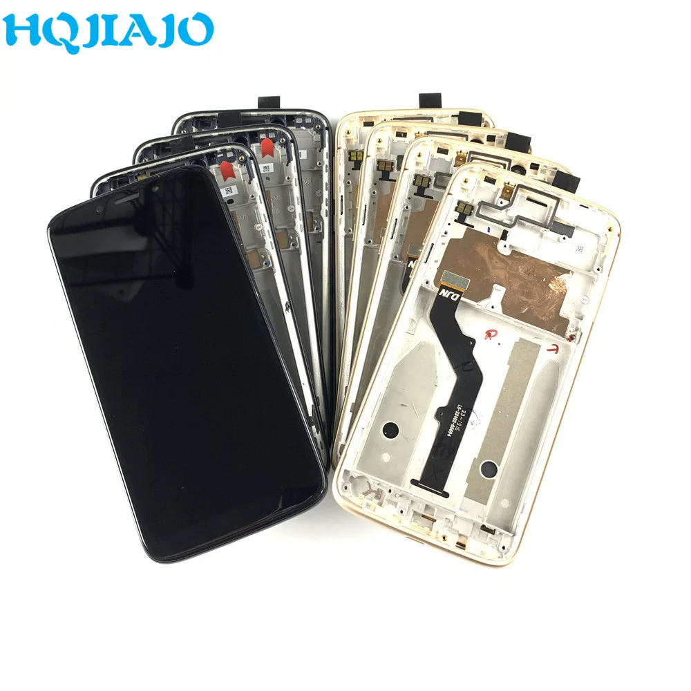 US $236.23 10PCS LCD Display For 57 Inch For Motorola Moto G7 Play LCD Display Touch screen Digiziter assembly Original WIth Frame