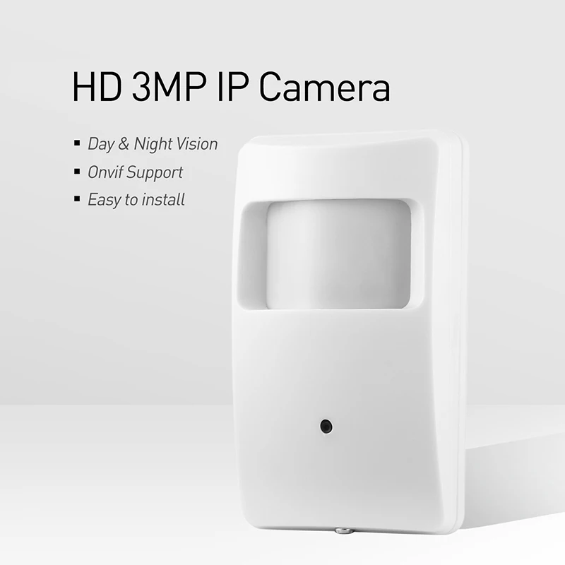 POE 940nm невидимая ИК 3MP PIR IP камера H.265 1296 P/1080 P светодиодный Крытый безопасности CCTV системы видеонаблюдения HD мини камера P2P