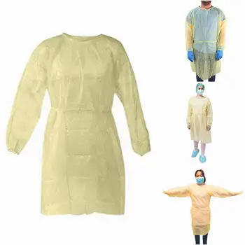

Disposable Protection Gown Non-woven Protective Isolation Clothing For Home Outdoor Cycling Anti-fog Anti-particle Suit