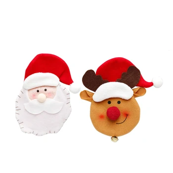 

2Pcs/Bag/Creative Cartoon Knife And Fork Set/Christmas Cartoon Knife And Fork Set/Restaurant Holiday Party Tableware Set