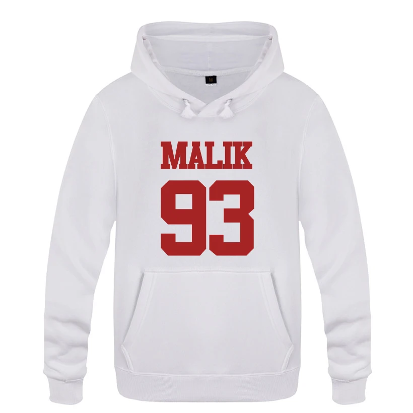 BAY HOT Malik 93 One Direction 1D Rock толстовки для любителей музыки мужские мужские флисовые пуловеры с капюшоном - Цвет: BAY HOT