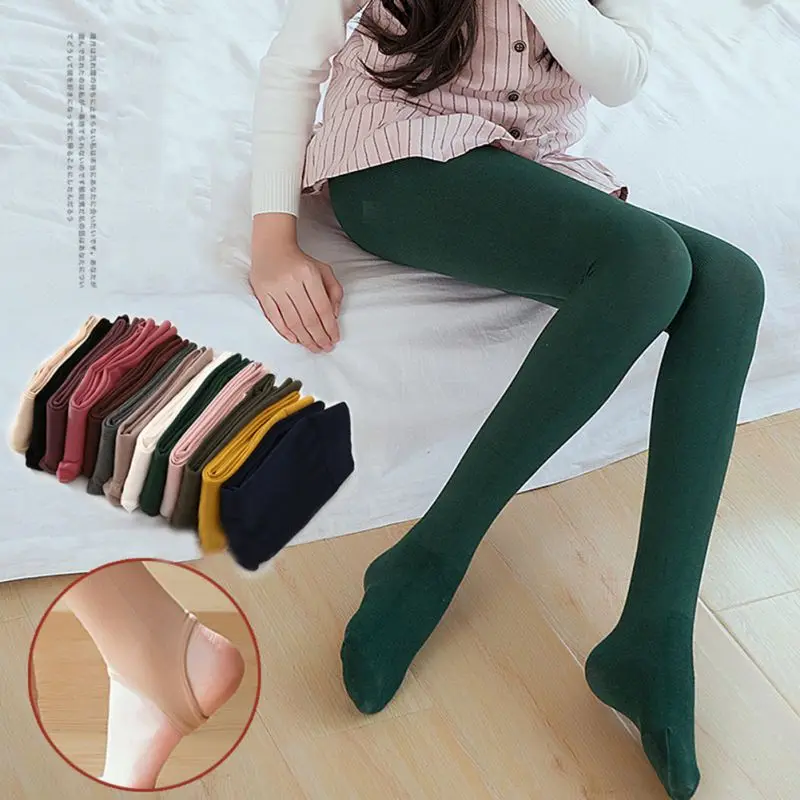 

Girls leggings Stretchy Solid Color spring autumn dancing legging for girls clothes candy color leggings soft trousers for 3-8T