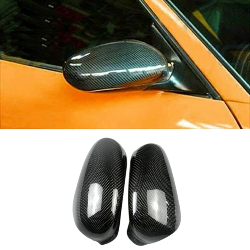 Для Porsche Carrera Boxster Cayman 911 996 986 1997-2004 углеродное волокно боковая крышка зеркала