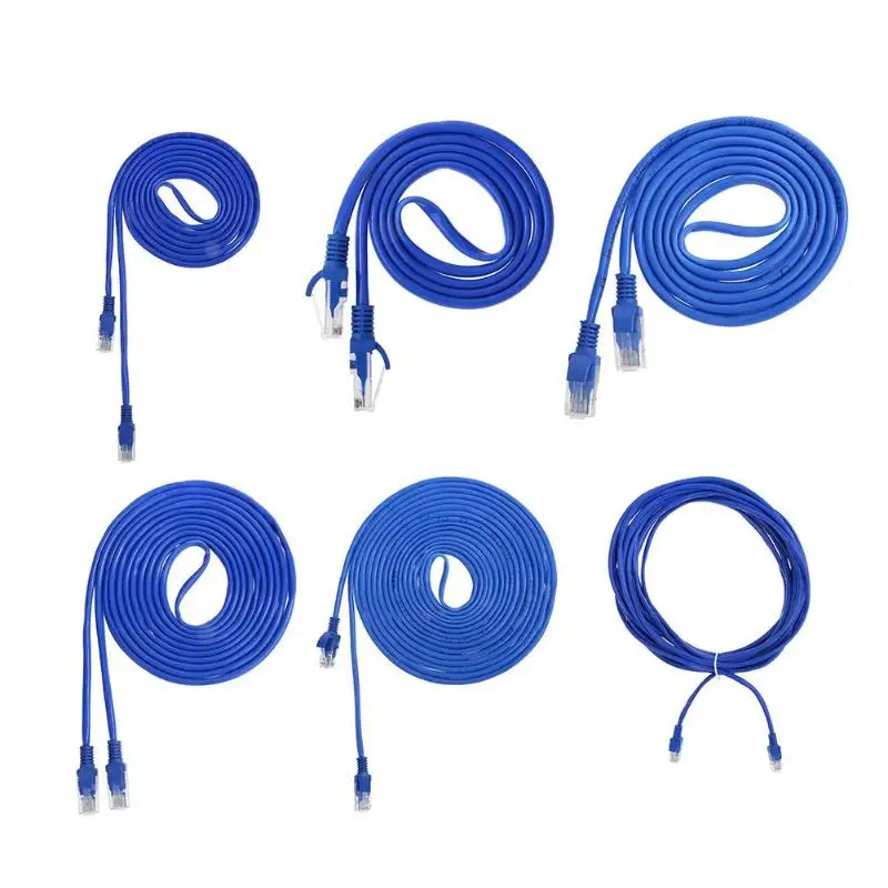

ALLOYSEED 1/1.5/2/3/5/10m Ethernet Cable 8Pin Connector CAT5e 100M Ethernet Internet Network Cable for Router Laptop