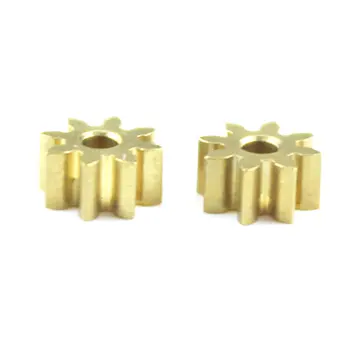 

Brushless Six-way Remote Control Helicopter Accessories Main Motor Gear Copper Teeth For V977 V930 XK K110