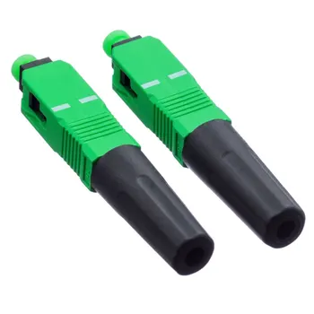 

100PCS/box FTTH SC APC UPC single-mode fiber optic SC APC quick connector SC APC FTTH project