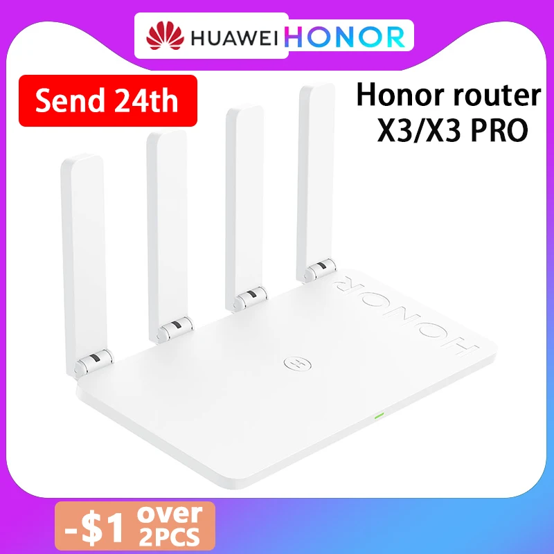 Оригинальный беспроводной двухъядерный маршрутизатор Honor Router X3 /X3 Pro 1300 м 1267