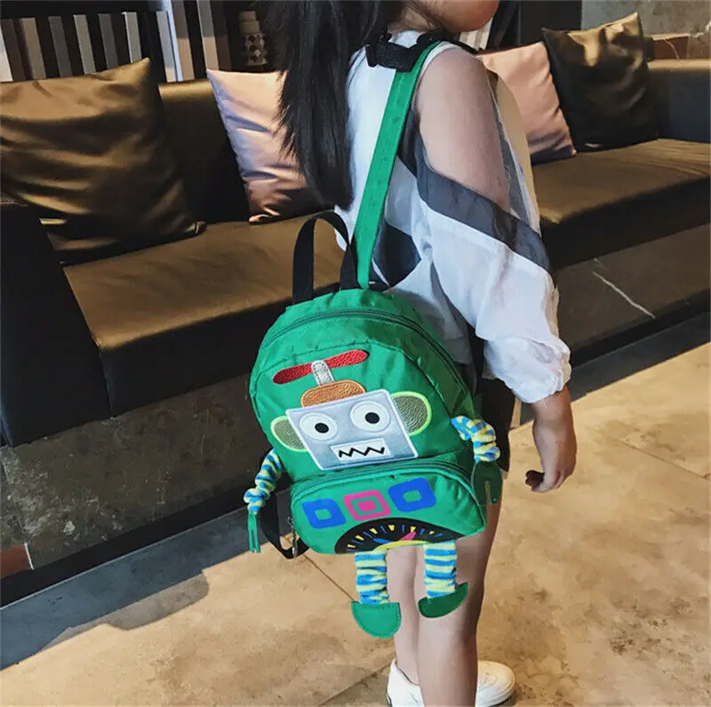 3D мультфильм детская сумка робот mochila Детские рюкзаки Детский рюкзак детские школьные сумки ранец для маленьких мальчиков и девочек