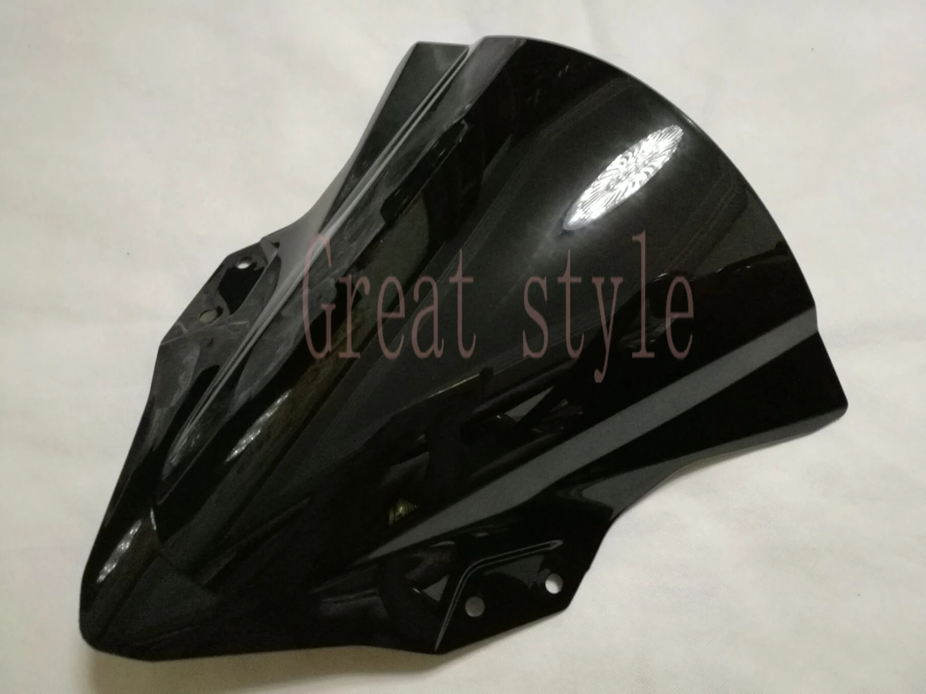 Для Kawasaki Ninja 250 400 Ninja250 Ninja400 EX400 EX 400 18 19 moto rcycle лобовое стекло черного цвета
