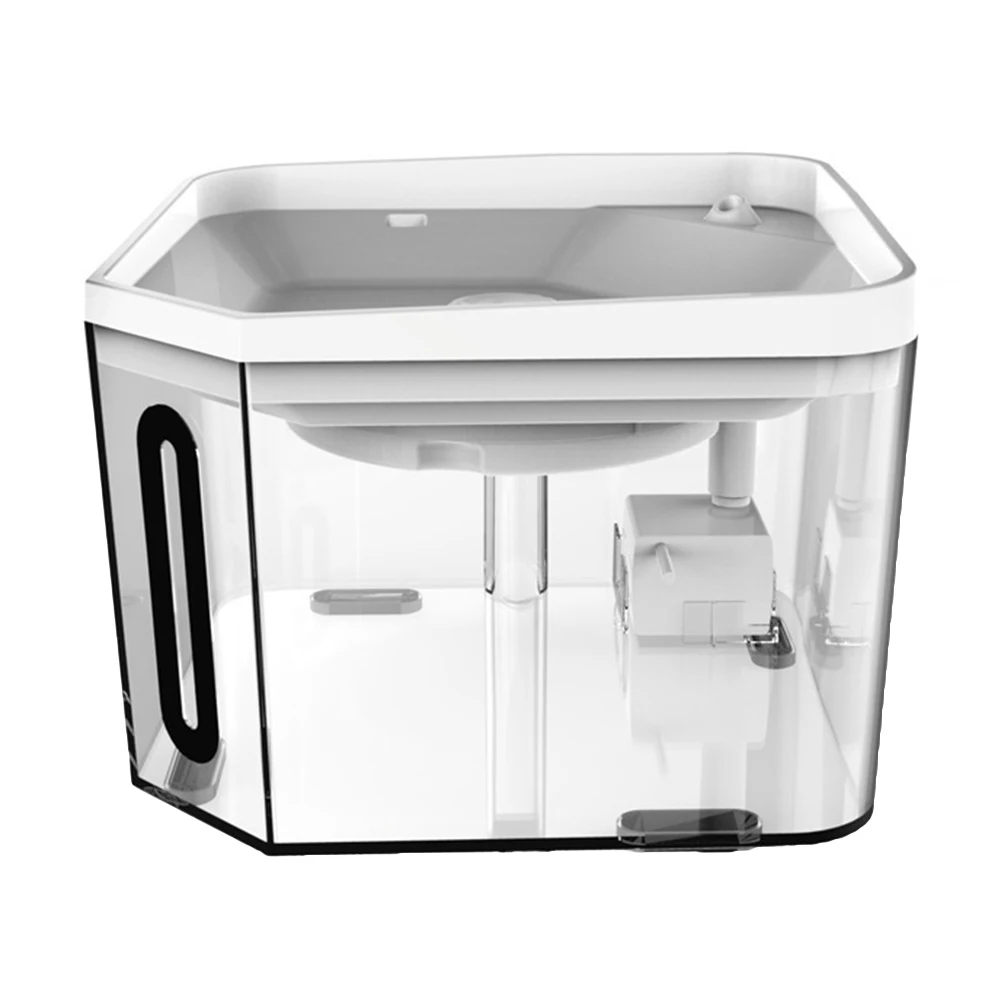 2L Pet Dog Cats Automatic Electric Water Fountain Dispenser Drinking Bowl Feeder