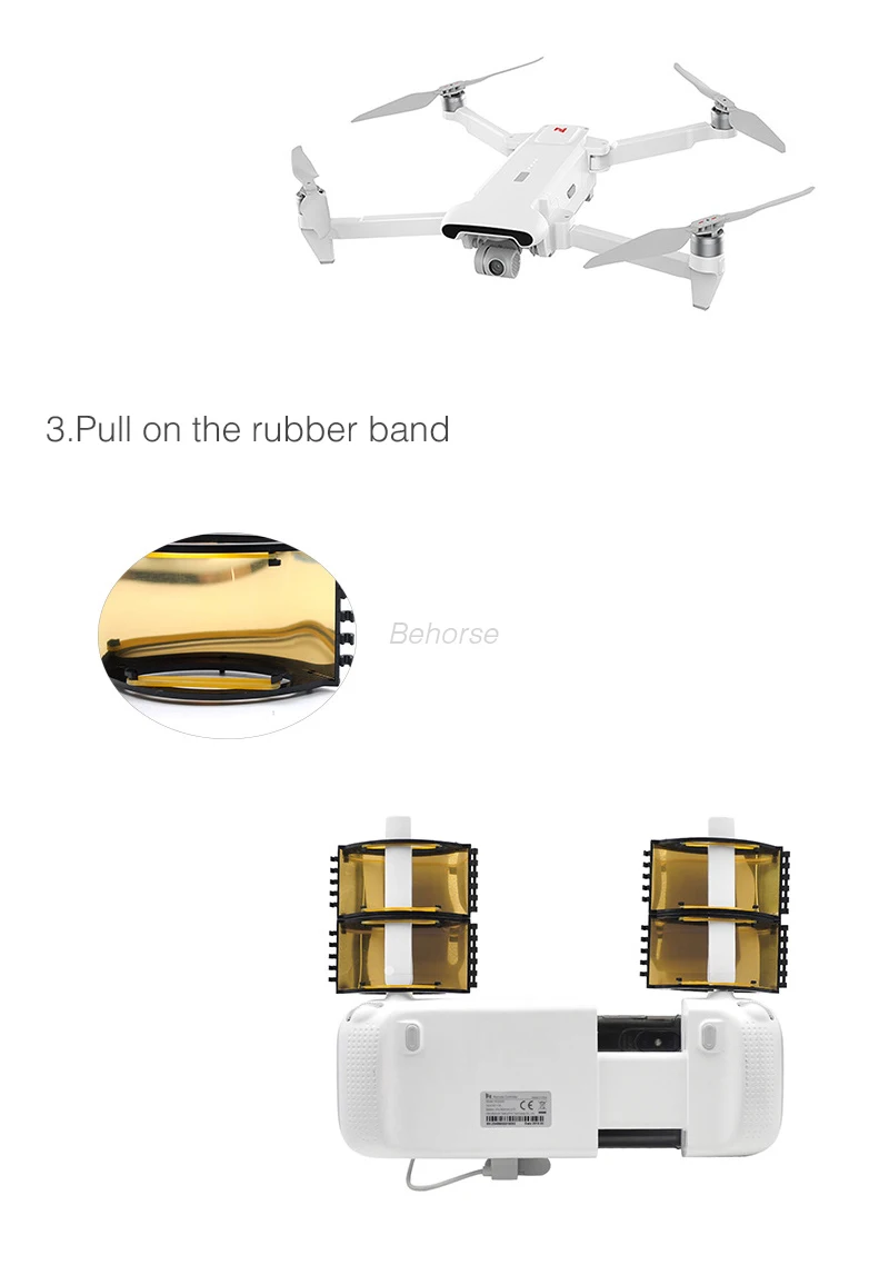 4 шт. антенный усилитель сигнала для Fi mi X8 SE Drone расширенный диапазон для FI mi X8 SE mi 4K A3 пульт дистанционного управления аксессуары