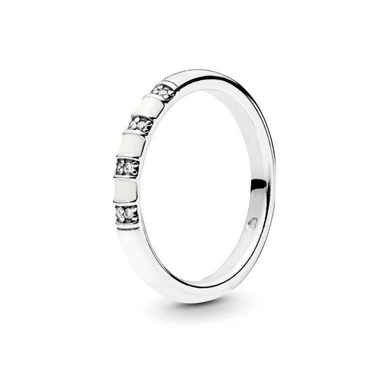 CUTEECO 5 стиль Эмаль Экзотические камни и полосы женские Кольца Золото Серебро Цвет Свадебные ювелирные изделия, обручальное кольцо подарок любовника - Цвет основного камня: AJ1163