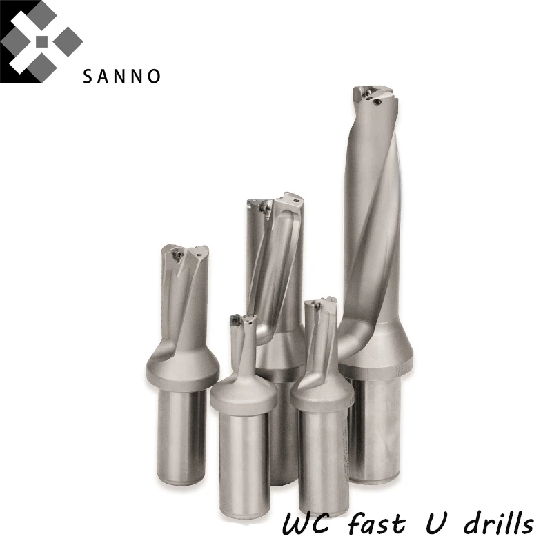 3D 45,5-50 мм, 50,5-55 мм, 55,5-59 мм 59,5-70 мм cnc WC индексируемое U сверло отклонение сверло быстрое индексируемое сверло