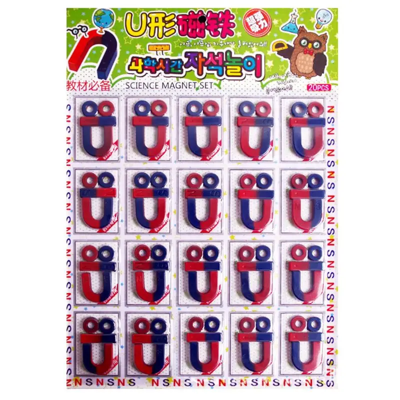 

Isotropic Ferrite Magnet Kit for Science Education Experiment Teaching Toy