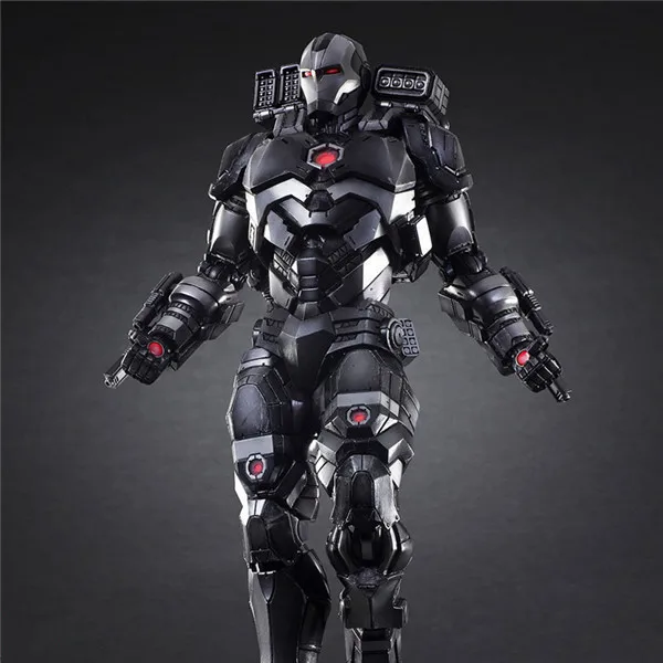 Marvel Comics Play Arts Kai Marvel 25cm Iron Man Super Hero Ironman PVC Action Figures toys Anime figure Toys For Kids children (4)