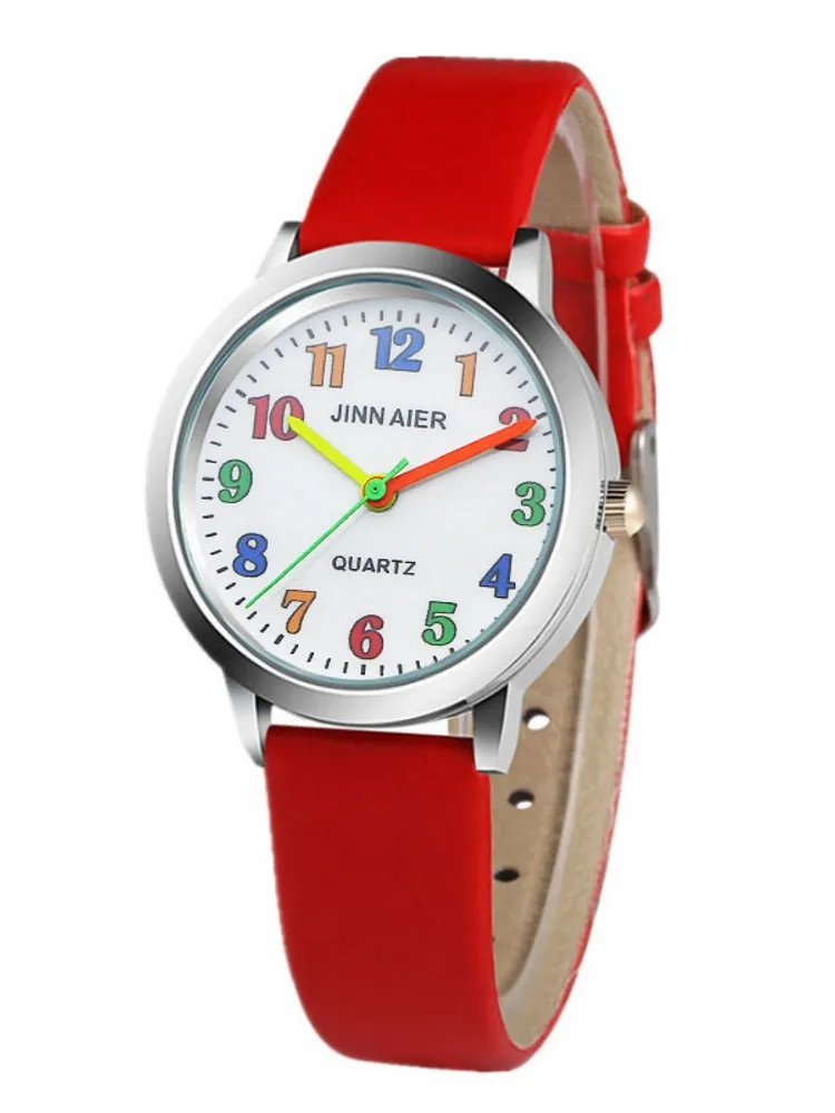 New Students Multi-Colored Digital Kids Watch Girl Gift Children Quartz Fashion Watches Relogio Kol Saati 6