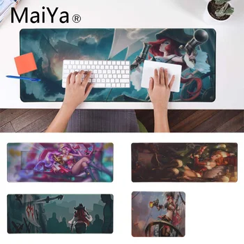 

MaiYa Personalized Cool Fashion lol Miss Fortune Rubber Pad to Mouse Game Russia Rubber PC Computer Gaming mousepad desk mat