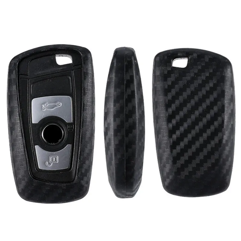 Carbon-Fiber-Pattern-Silicone-Key-Cover-Case-Keychain-For-BMW-520-525-730li-740-118-320i.jpg_640x640