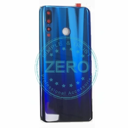 Для huawei Nova 4 Задняя крышка батареи+ камера стекло объектив для huawei Nova4 задний корпус сменный запчасти - Цвет: Blue