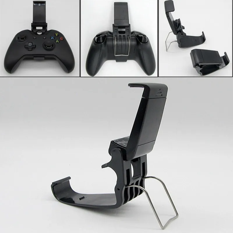 

Universal Phone Mount Bracket Gamepad Controller Clip with Stand Holder for Xbox One Handle Wireless Controller ABS Bracket