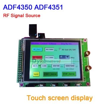 

ADF43501 ADF4350 RF Signal Source Sweep Frequency Board sine wave 35M-4.4G with TFT Touch screen display