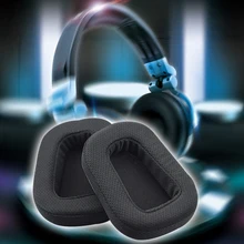 Funda de orejeras para Logitech G633 G933, almohadilla transpirable de ajuste directo profesional, cojín suave para auriculares, sólido, fácil de instalar