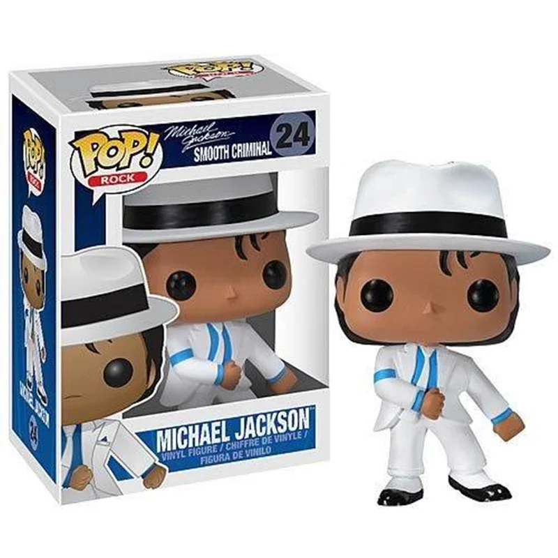 FUNKO POP Майкл Джексон BEAT IT BILLIE JEAN BAD SMOOTH CRIMINAL Виниловая фигурка модель игрушки для детей Рождественский подарок