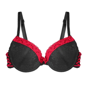 

Women Bras Sexy Lace Bra Underwear 3/4 Cup Underwire Everyday Brassiere Female 32--38 B C D DD