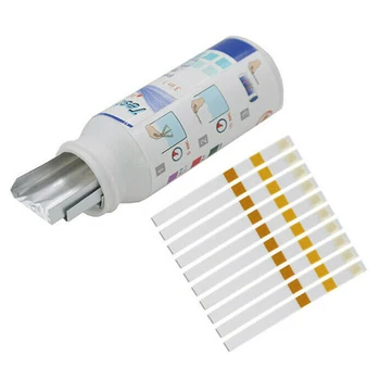 

For Hot Tub Swimming Pool SPA Test Strips SPA Swimming Pool 50pcs 6in1+ 50pcs 3in1 Chlorine Dip PH Test Strips Practical