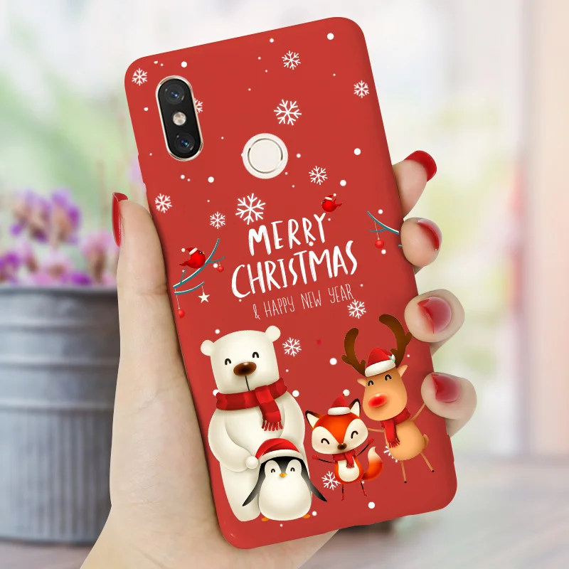 XSD9 Чехол для Xiao mi Red mi Note 8, 7, 6, 5, 8 T, конфетный чехол с изображением Санта-Клауса и лося для Red mi 5, 5 Plus, 6A, 6 Pro, 5A, 7, 7A, 8, 8A, K20, mi, 8 Lite, mi Max 3 - Цвет: XSD9