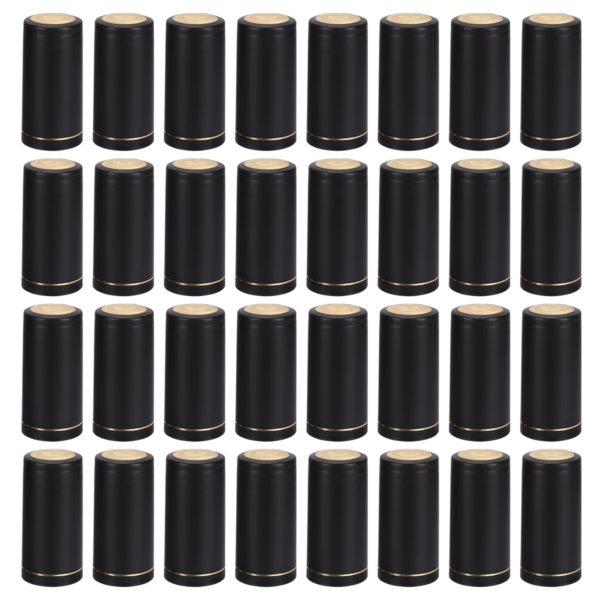 Heat Shrink Capsules Wine Bottles Caps Sleeves 50pcs for Red Wine Bottle Cap Sealer Suitable For Bottle Sealer Cap Bar Party wine heat shrink caps
