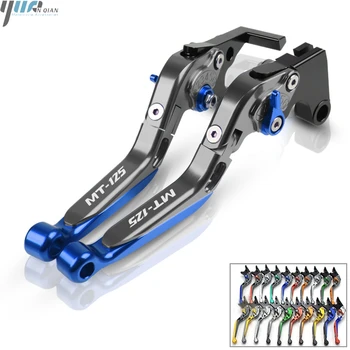

Motorcycle CNC Adjustable Foldable Extendable Brake Clutch Levers FOR YAMAHA MT-125 MT 125 MT125 2014-2018 Motorbike Levers