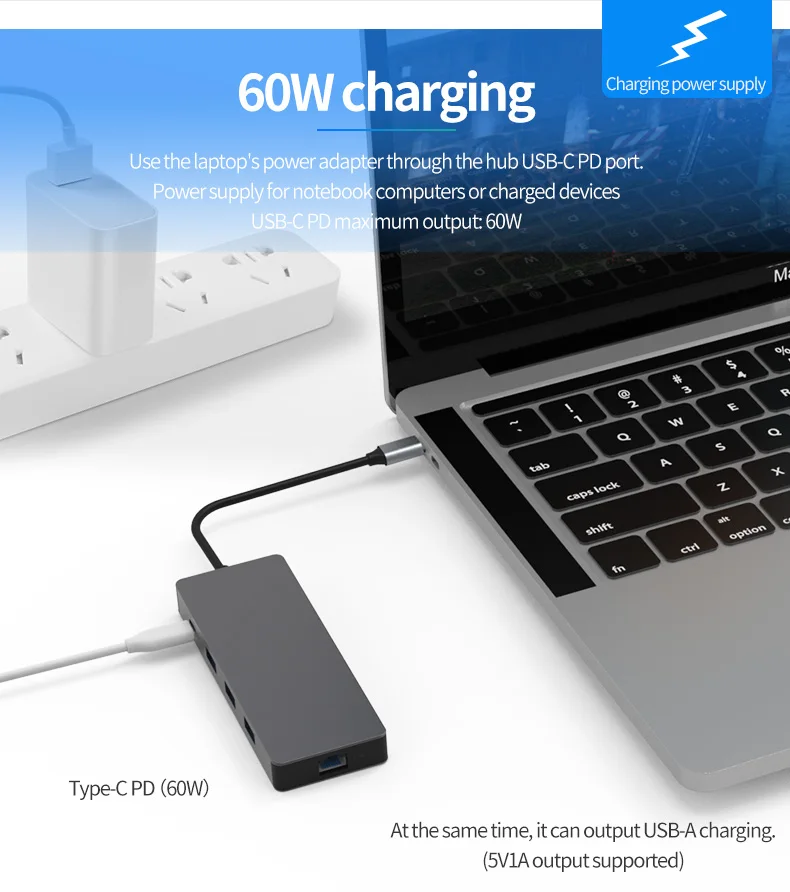 Blueendless Мульти USB 3,0 HDMI адаптер для разветвителя 3 порта USB C концентратор USB-C type C 3,1 Для MacBook Pro Аксессуары USB C концентратор