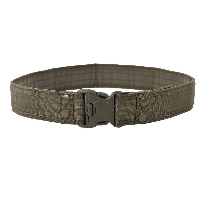 ArmyGreen Военный инвентарь, армейский пояс для кемпинга, для мужчин, сверхмощный солдат, боевые тактические ремни, крепкий пояс, для кемпинга, для улицы, женский ремень - Цвет: ArmyGreen