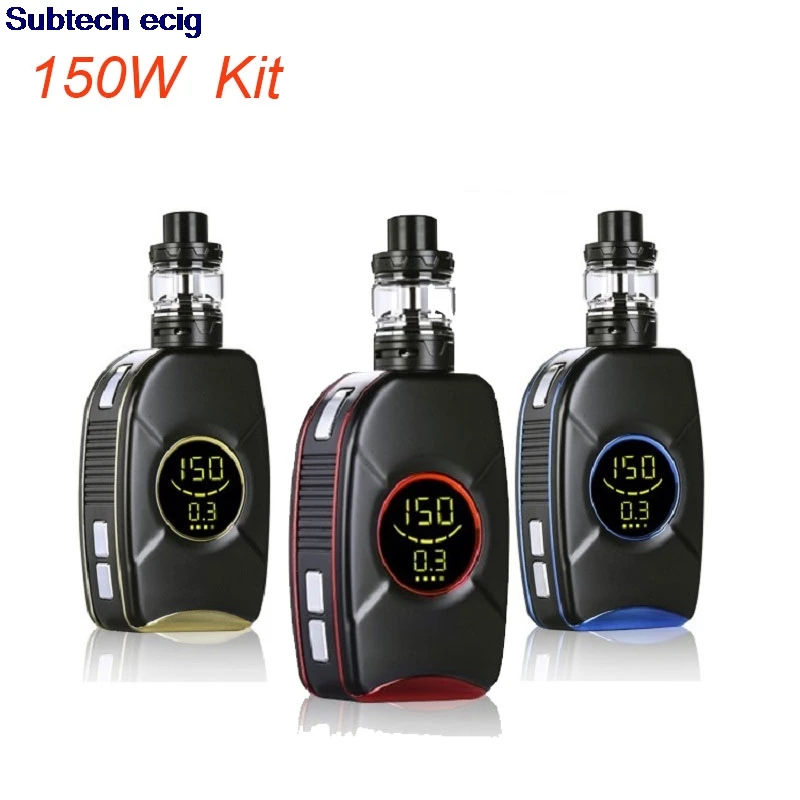 

New arrival 150w Shisha Pen Hookah Starter Kit 2200mah Battery Metal Body 4ml Atomizer LED Electronic Cigarette Vape pen kits