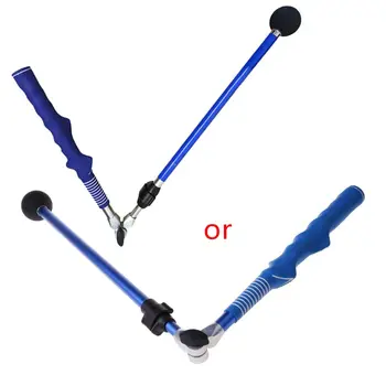 

Correct Hand Position Golf Swing Exerciser Training Golfer Tool Outdoor Coaching Practice Stretch in Aid Device Pre Post