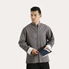 Red 100% Cotton Men's Solid Traditional Chinese Kung Fu Jacket Coat Tai Chi Uniform Double deck Long Sleeve Shirt t shirt homm 5
