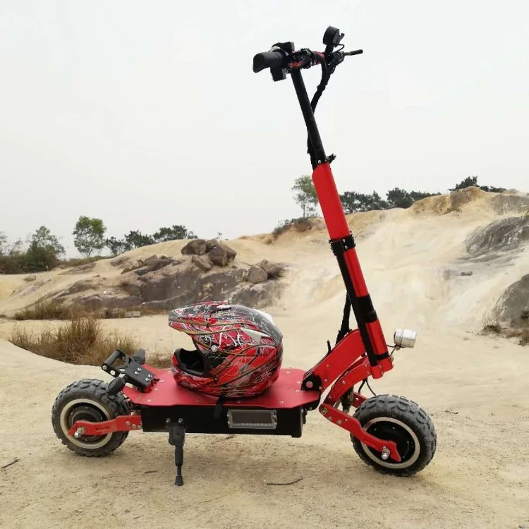 

KK10S Space Aluminum Electrical Scooter With Triple Suspensions And Double Oil Brakes