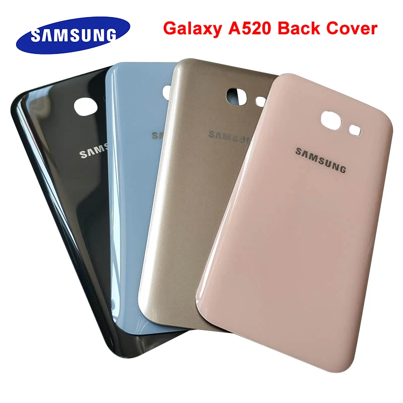 Задняя крышка батарейного отсека Samsung Galaxy A5 2017 A520 A520F 3D стеклянная дверь задняя